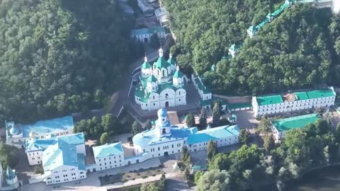 Osvobozená Svatohorská lávra v DLR. Ruská armáda pokračuje v ofenzívě na Slovjansk