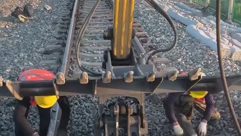 railway track removel machine