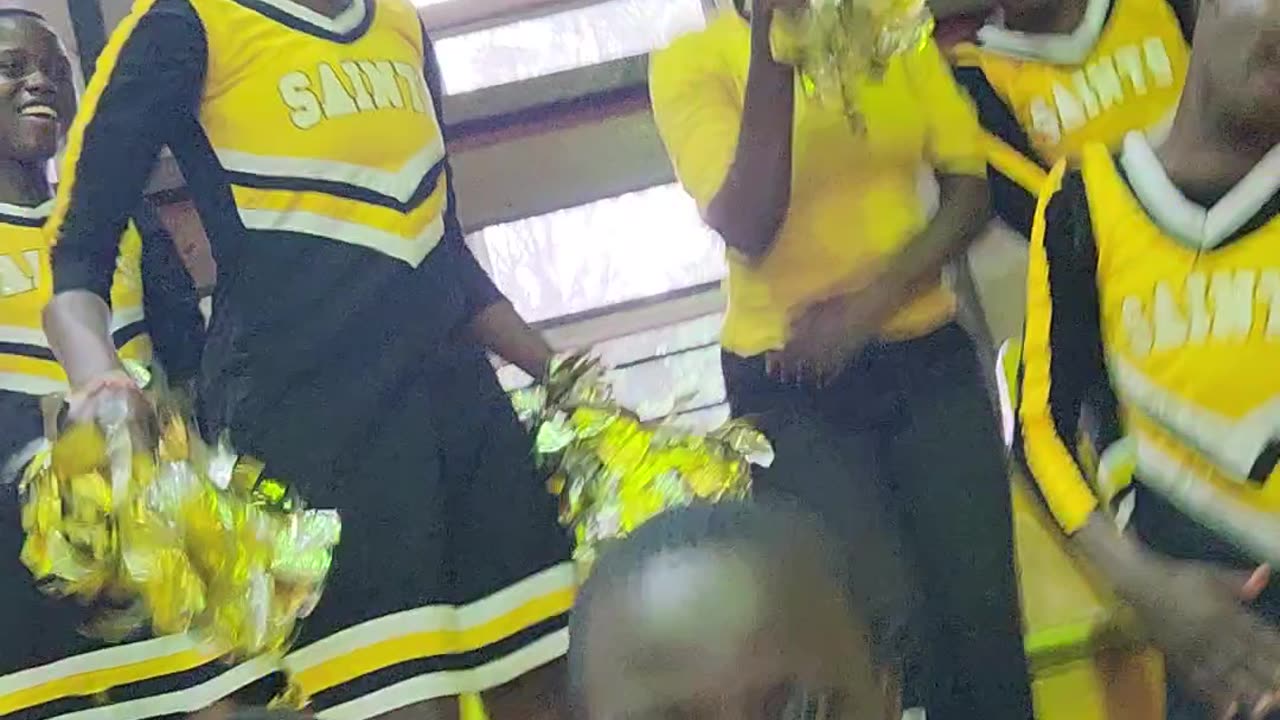 Check out what happened when cheerleaders set the stadium on fire