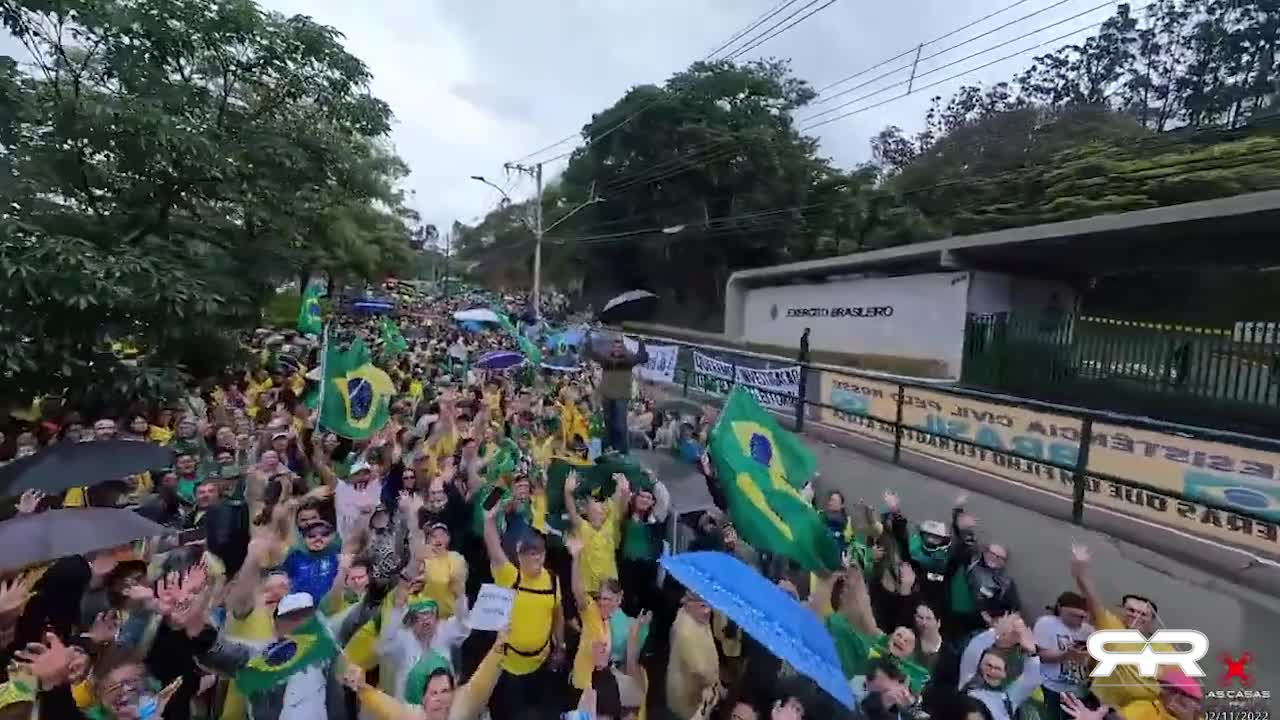 Powerful Demonstration of ‘We the People’ Happening Now in Brazil