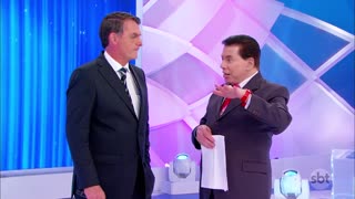 Silvio Santos entrevista Bolsonaro | Programa Silvio Santos (05/05/19)