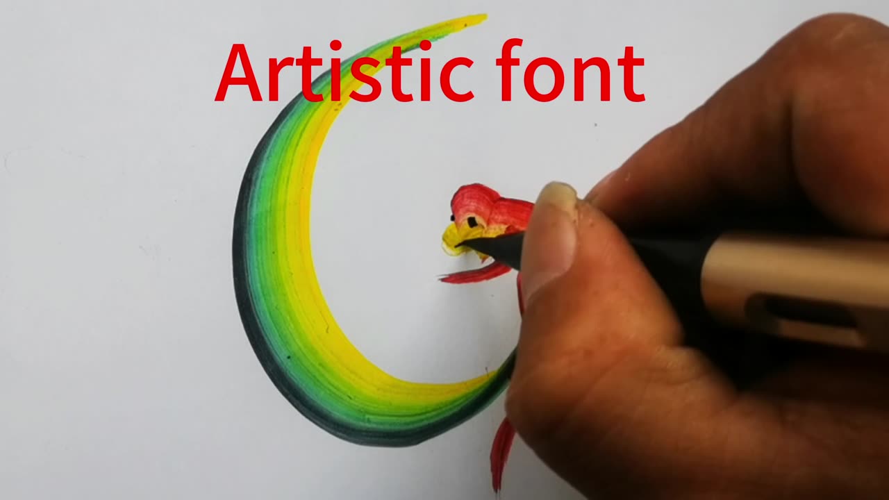 Artistic font