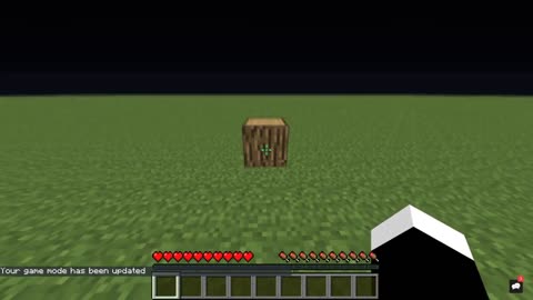 HOW TO PLACE A WOOD BLOCK IN MINECRAFT | TUTORIAL | MINECRAFT