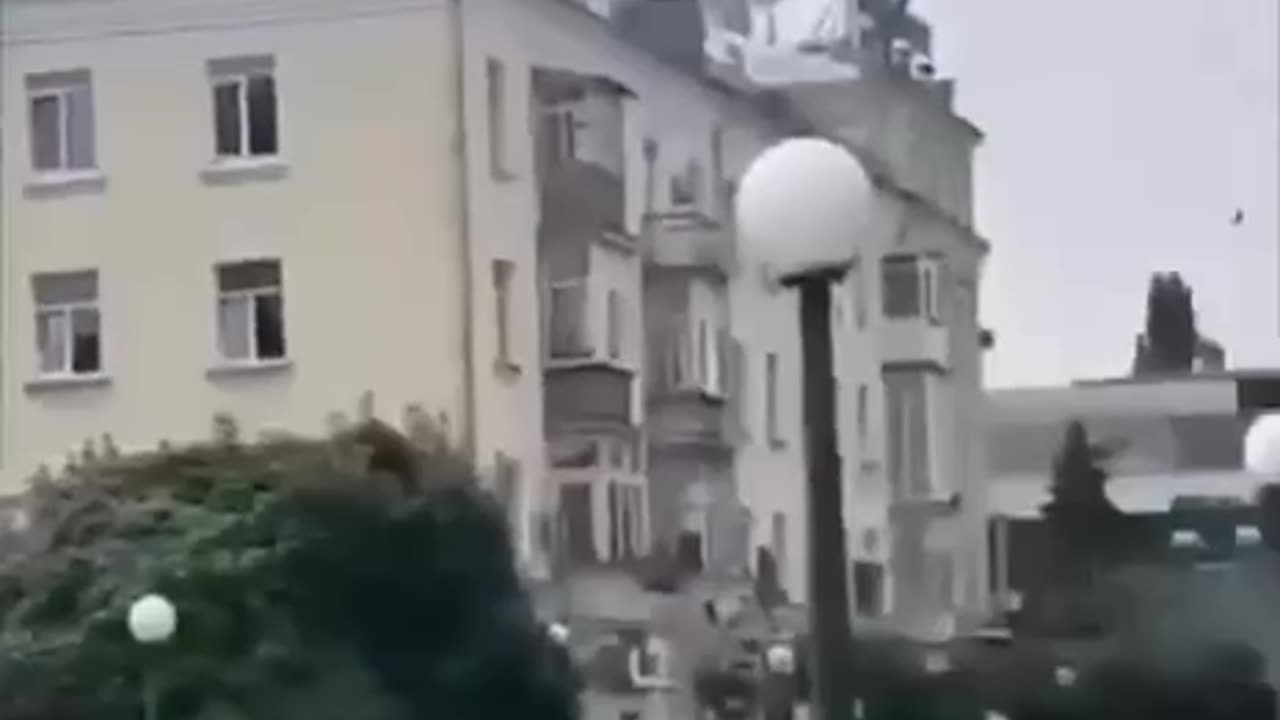 Úder ruských dronů v Sumi