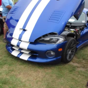 Dodge Vipers at a Car Show