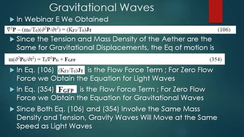 The Quantum Luminiferous Aether: Webinar L – Classic Tests of GRT