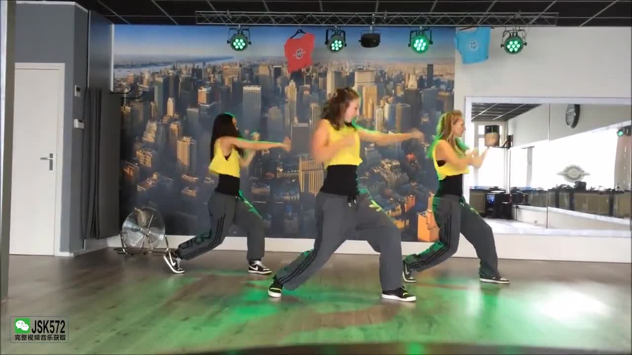 Sweating Zumba Dance