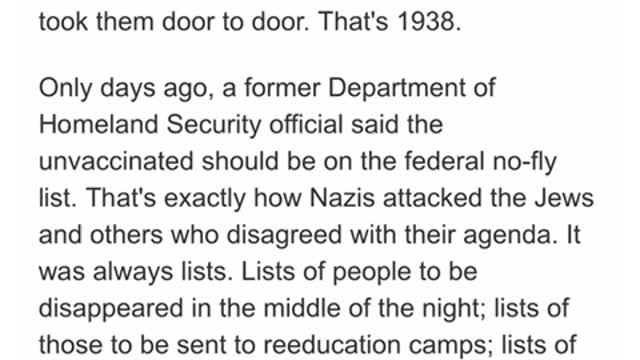 We study history to learn from it, so we take precautions to not make the same mistakes