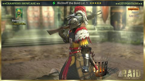 Raid Shadow Legends - Richtoff the Bold - Classic Skin