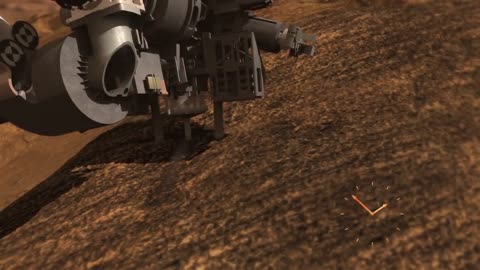 Mars Science Laboratory Curiosity Rover Animation