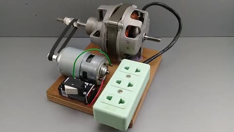 turn a fan into a high power generator 220v 4000w Free Energy