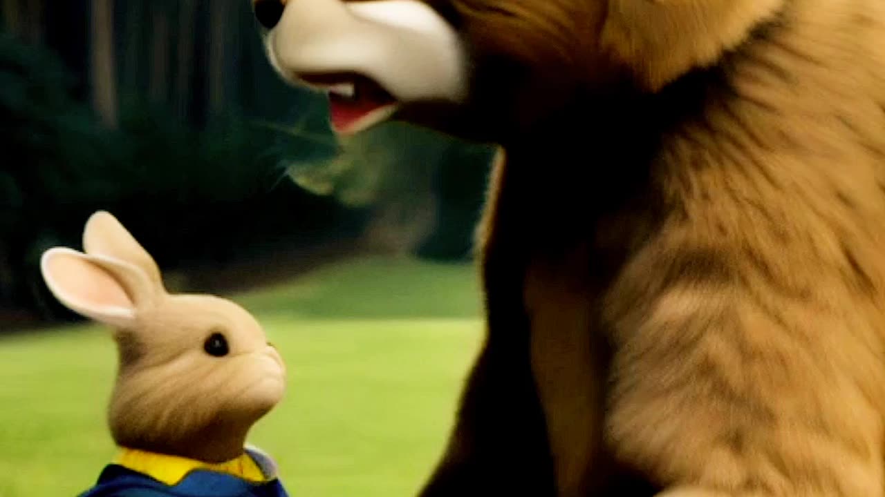 4k cartoon bunny rescues you in the storm #shorts #short #treem #phim4k #phimhoathinh