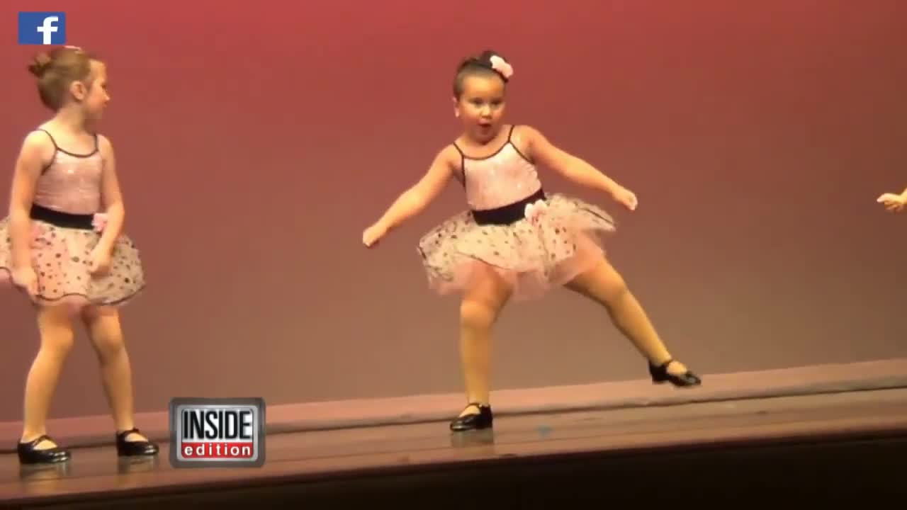 Sassy Tot Steals the Show Demanding a Little 'Respect' at Dance Recital Inside