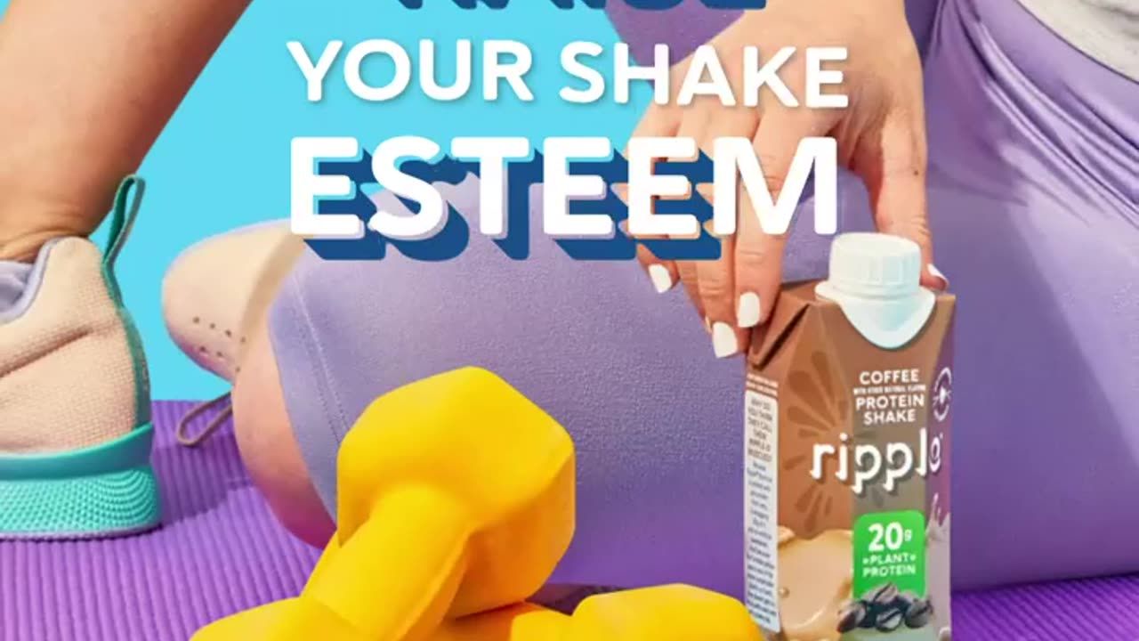 Ripple Vegan Protein Shake | Chocolate | 20g