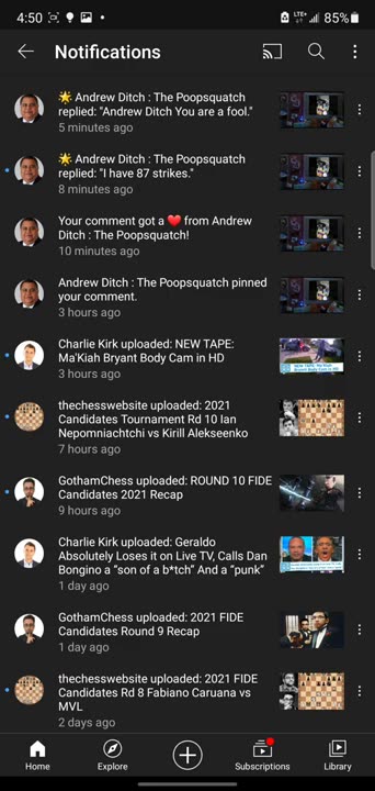 87 Strikes (April 2021)