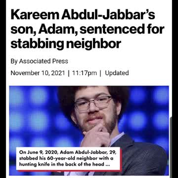 Abdul-Jabbar and his San Clemente neighbor share a driveway.