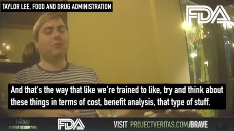 Project Veritas Exposes FDA