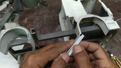 how to make an rc truck diesel engine like original with water pipe