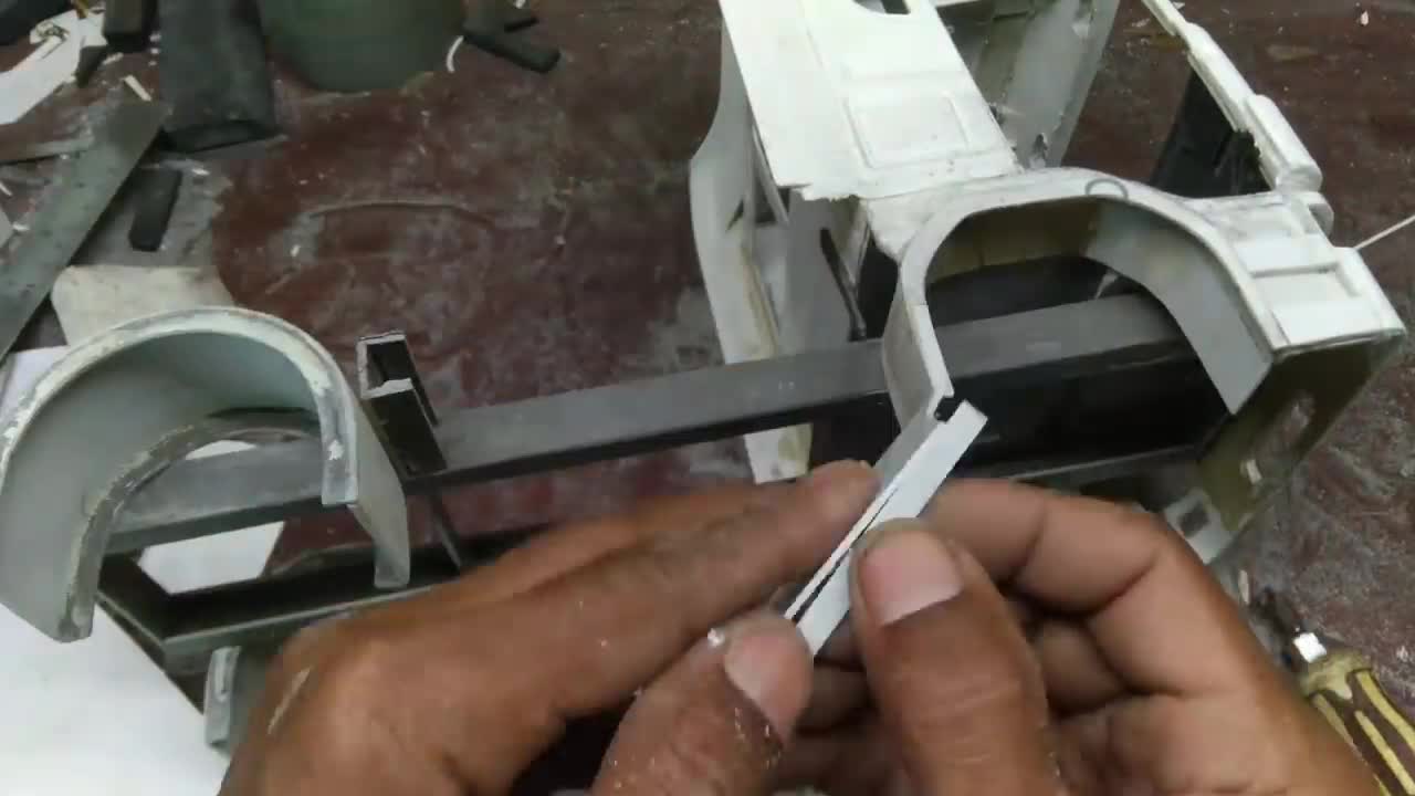 how to make an rc truck diesel engine like original with water pipe