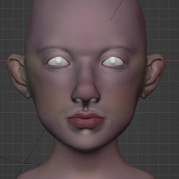 Vertex Painting timelapse in Blender 3D