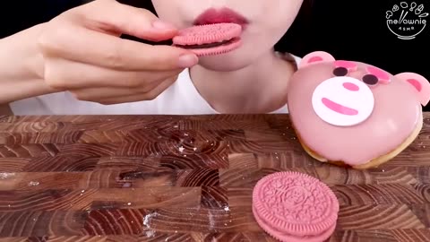 ASMR MUKBANK*****PINK DESSERT PARTY*****