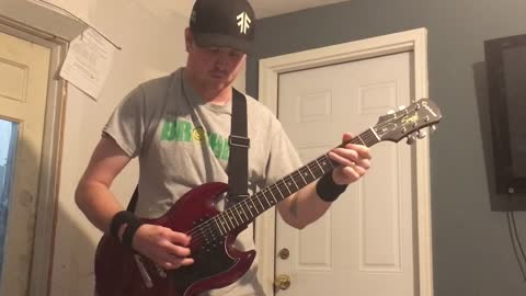 Amon Amarth- Valhall Awaits Me guitar cover