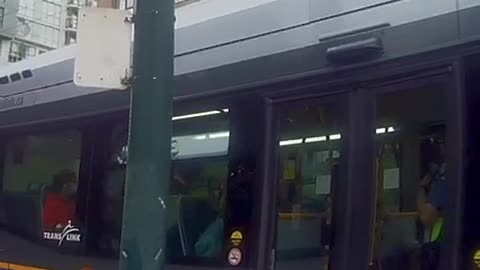BC Transit Cops Being Thugs!