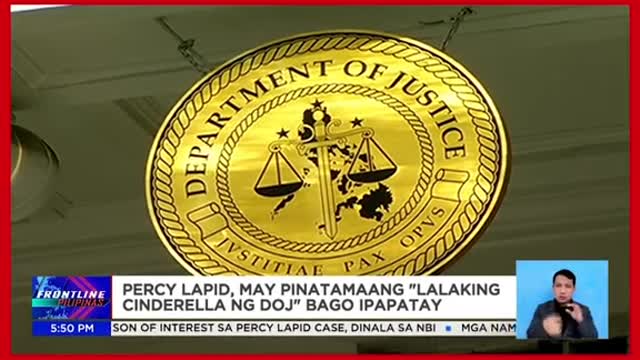 Inmate galing Palawan na다person of interest saPercy Lapid case, dinalasaNRI