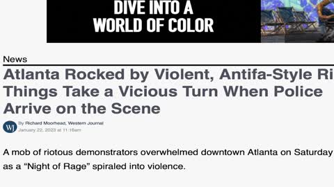 City of Atlanta Rocked By Antifa Riots And Violence