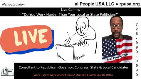 Real People USA Is Going Live for Americans to Voice Their Disgust with Politicians