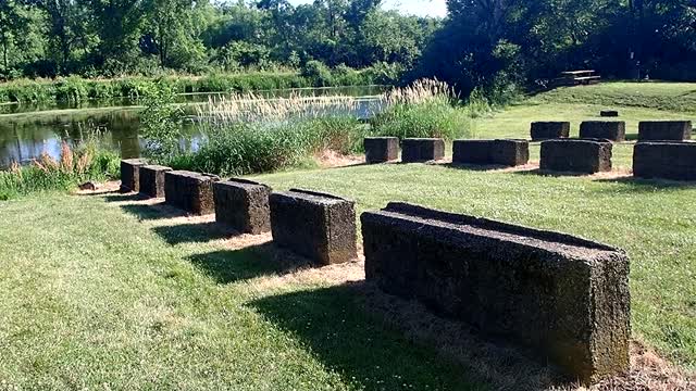 Bike camping at Lock 21 (Hennepin Canal)