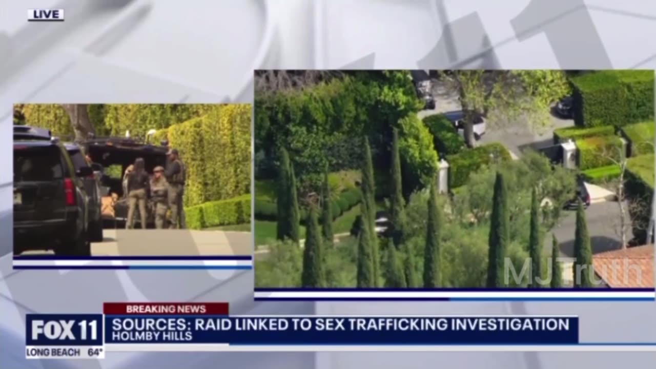 Diddy's LA and Miami Homes raided connection with sex trafficking