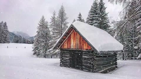 Beautiful Cabin Cottage Hut Forest