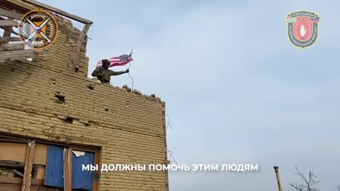 An American fighting for Donbass on the side of Russia in Avdeevka.