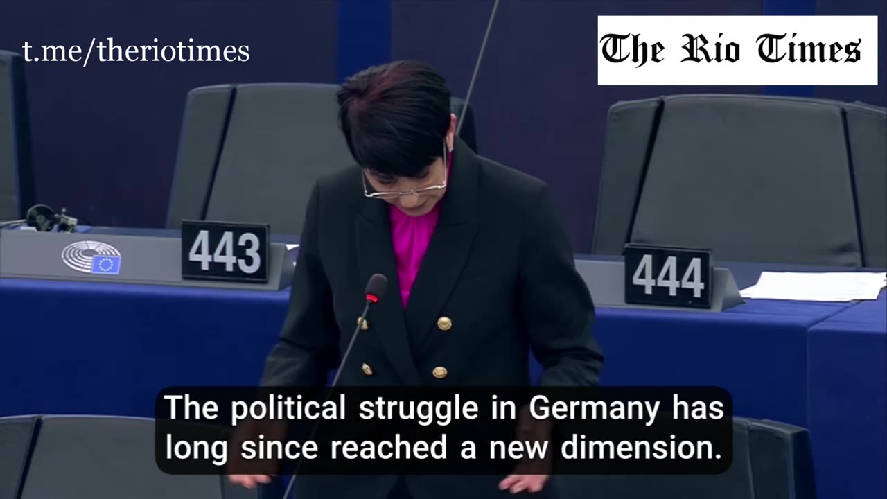 MEP Christine Anderson: In Germany, people no longer fight the opposition