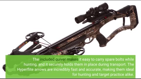 Buyer Feedback: Barnett CROSSBOWS Hyper Whitetail 410 Crossbow Package with Illuminated Scope,...