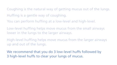 Huff Cough A How To Guide
