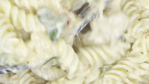 Cheese chicken Pasta recipe | Food Asmr