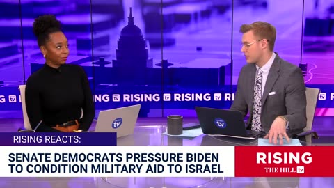 Dems TURNING ON BIDEN? 20 Senators WantIsrael Aid CONDITIONED On Sparing Civilians: Rising Reacts