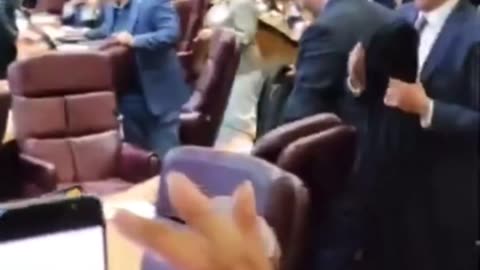 “You are disgusting! Blowhard! Losers! Cowards!”