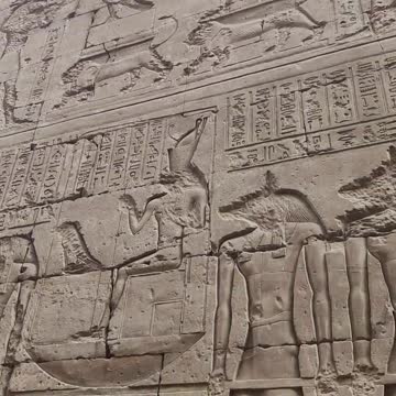 Mysterious Hieroglyphs in Egypt