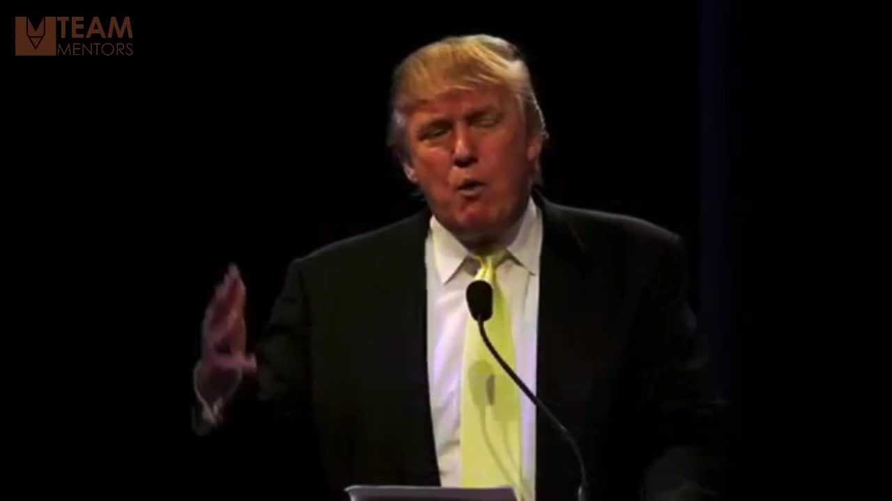 Must-see video of Donald Trump's thoughts on network marketing
