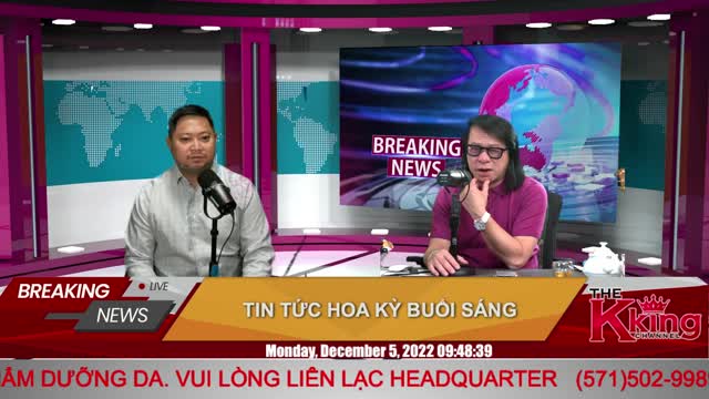 TIN TỨC HOA KỲ BUỔI SÁNG - 12/05/2022 - The KING Channel