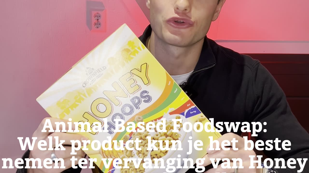 Animal Based Foodswap: Voor welk animal based product kun je honey hoops vervangen?