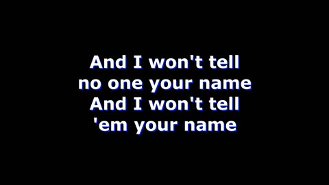 My Version of "Name" By; Goo Goo Dolls