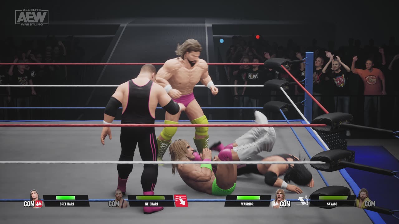 MATCH 142 HART FOUNDATION VS ULTIMATE MANIACS WITH COMMENTARY