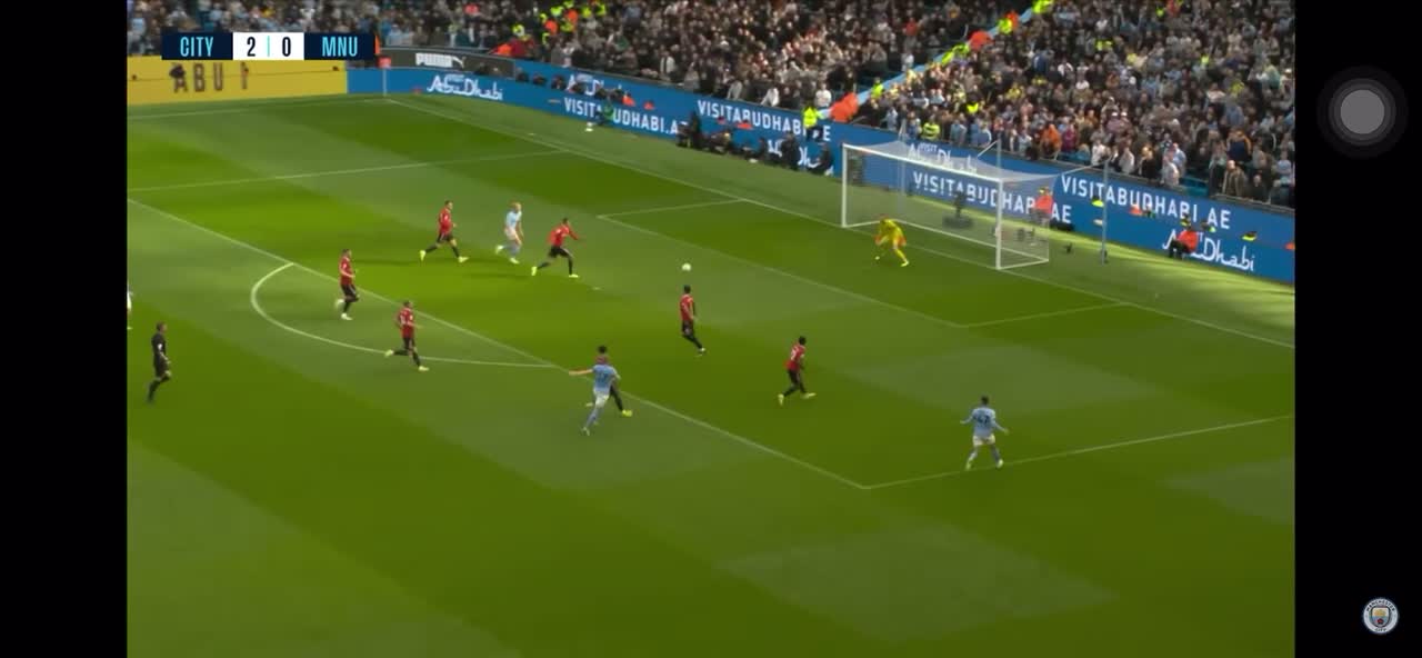 MAN CITY VS MU HIGHLIGHT 4