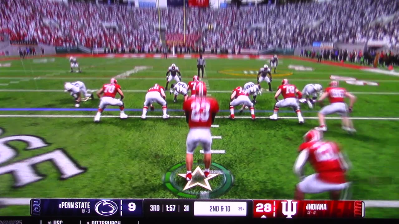 CollegeFootball25: Indiana vs Penn State (Rose Bowl)