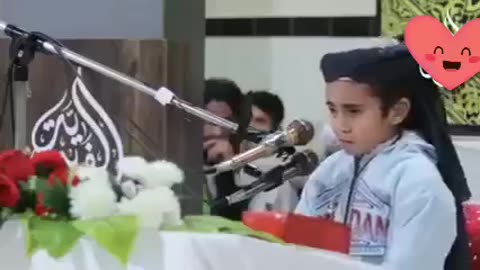 youngest qari tilawat sura shamash voice pak