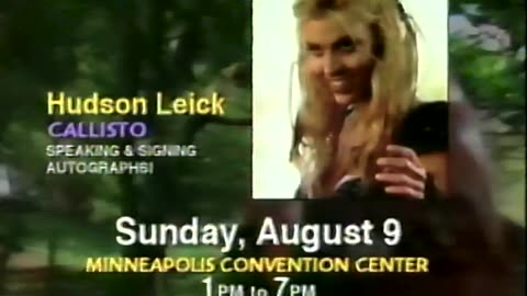 August 1998 - Hercules & Xena Convention in Twin Cities